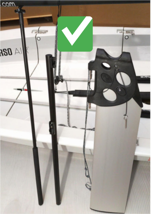 REVERSO RUDDER KIT SELDEN
